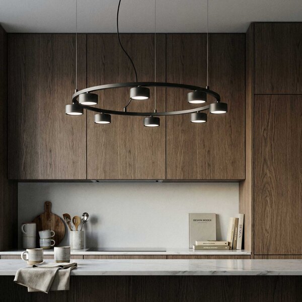 Ideal lux Minor GX53 kruhové závěsné svítidlo 8