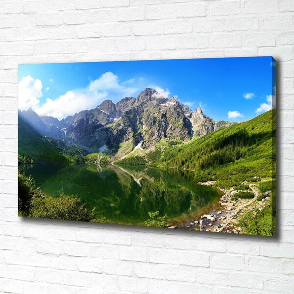 Foto obraz na plátně Mořské oko Tatry oc-67916838