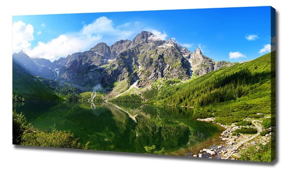 Foto obraz na plátně Mořské oko Tatry oc-67916838