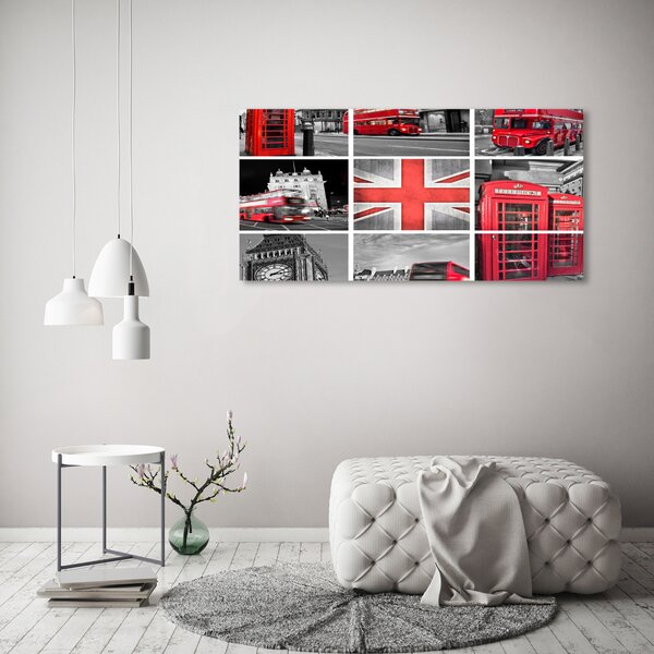 Foto obraz canvas Koláž Londýn oc-67924955