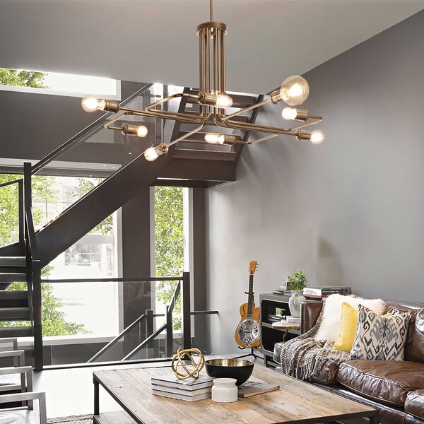 Ideal lux Triumph E27 závěsné lineární svítidlo 42cm