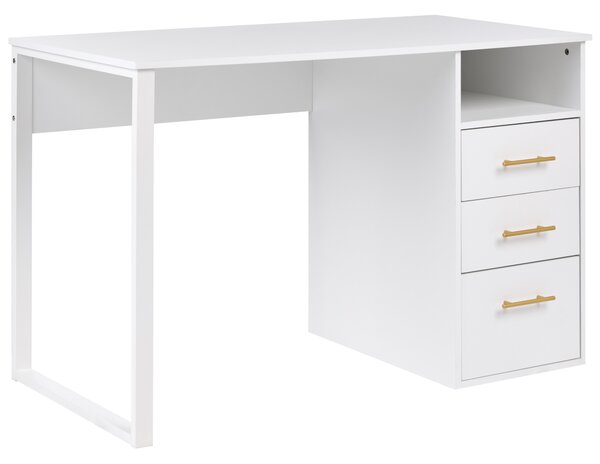 Pracovní stůl ZERLAY Bílá 120 cm 60 cm