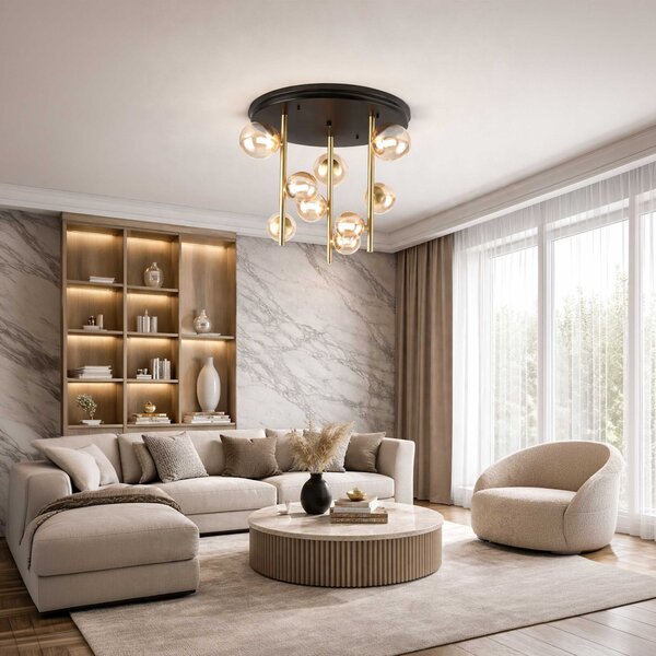 Ideal lux Perlage G9 přisazené stropní svítidlo Bílá9