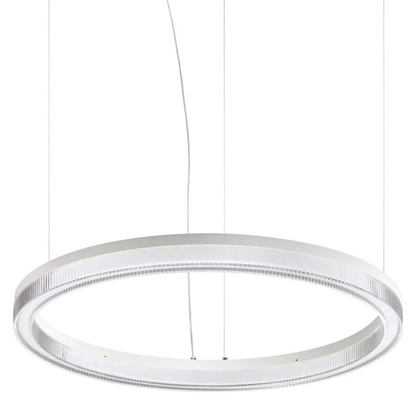 Ideal lux Crown LED kruhové závěsné svítidlo ⌀40cmBílá