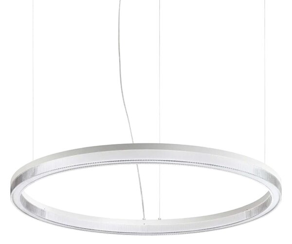 Ideal lux Crown LED kruhové závěsné svítidlo ⌀40cmBílá