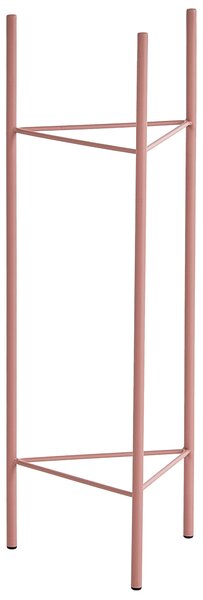 Sada 2 vyvýšených květináčů SAXIFRAGA 18/20 cm Kov Růžová
