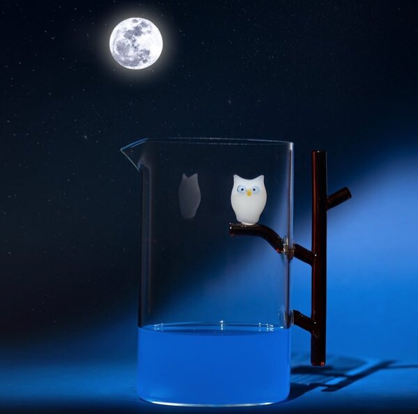 Ichendorf Milano designové džbány Animal Farm Owl On Tree Jug