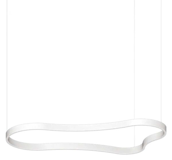 Ideal lux Waves LED závěsné svítidlo Bílá942mm