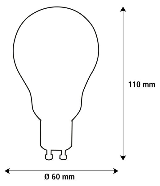 Segula 55355 LED žárovka GU10 čirá GU10 5 W (35 W) 400 Lm 2200 K