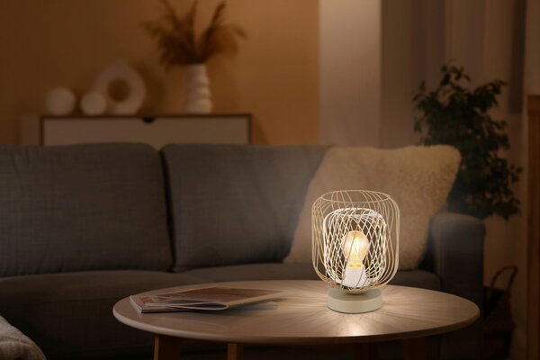 STOLNÍ LAMPA, E27, 18/24,5 cm Globo - Online Only svítidla, Online Only