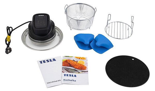 TESLA AirCook Q10 - multifunkční poklice pro horkovzdušný ohřev