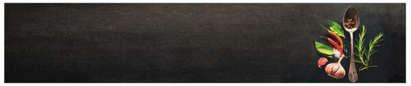 Kuchyňský koberec omyvatelný Koření 60 x 300 cm samet