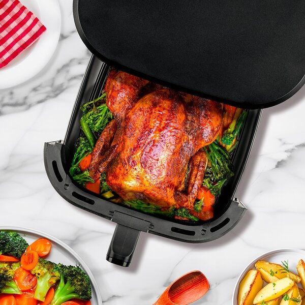 TESLA AirCook Q60 XXL Pro - multifunkční digitální horkovzdušná fritéza