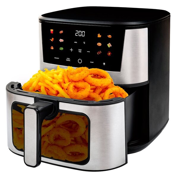 TESLA AirCook Q60 XXL Pro - multifunkční digitální horkovzdušná fritéza