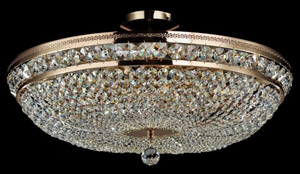 Maytoni DIA700-CL-12-G - Stropní svítidlo OTTILIA 12xE14/60W/230V