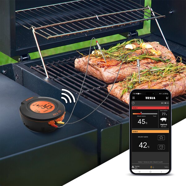 TESLA Cook BBQ150 - Smart teplotní sonda