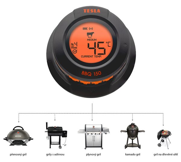 TESLA Cook BBQ150 - Smart teplotní sonda