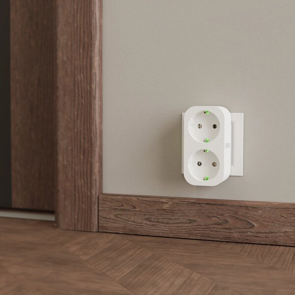 TESLA Smart Plug Dual SD300 - chytrá duální zásuvka