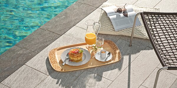 Alessi designové sklenice na vodu Dressed En Plein Air Glass