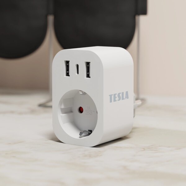 TESLA Smart Plug SP300 3 USB TSL-SPL-SP300-3USB