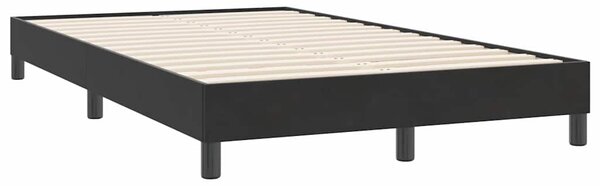 Postel Box Spring bez matrace černá 120x220 cm samet 3315869
