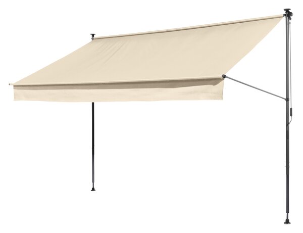 Livarno® Upínací markýza Houston & Toronto, 300 x 150 cm, béžová (100400911)
