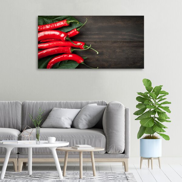 Foto obraz na plátně do obýváku Chilli papričky oc-68584062