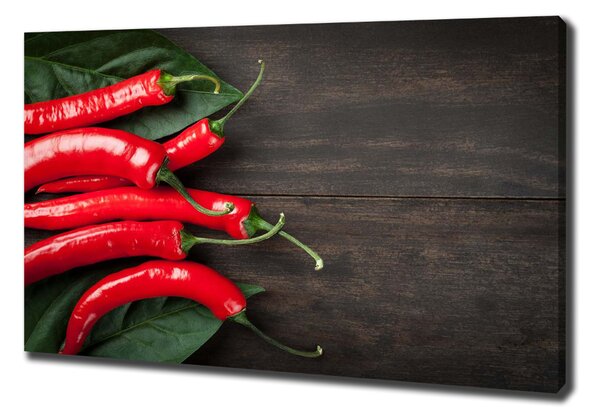 Foto obraz na plátně do obýváku Chilli papričky oc-68584062