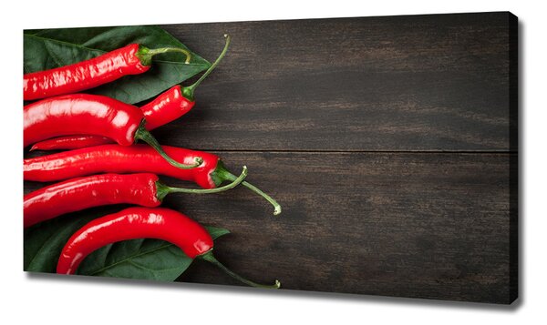 Foto obraz na plátně do obýváku Chilli papričky oc-68584062