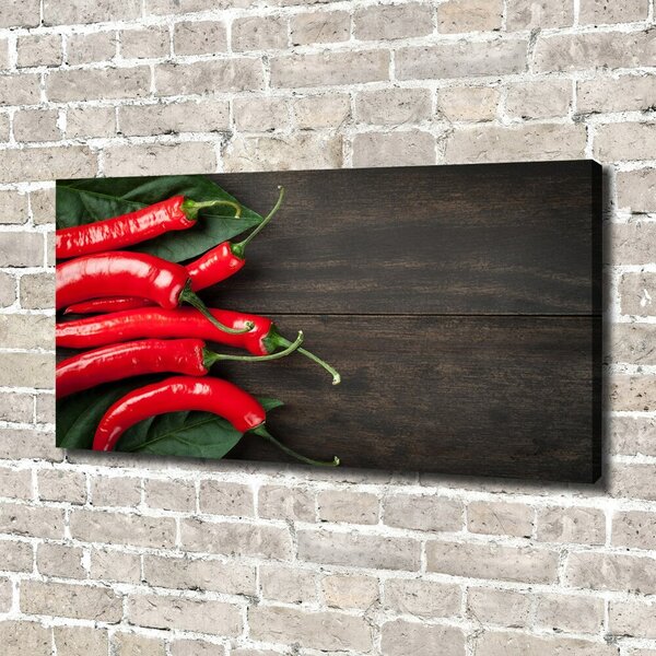 Foto obraz na plátně do obýváku Chilli papričky oc-68584062