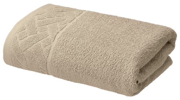 Livarno® Froté ručník, 50 x 100 cm, 450 g/m2 (béžová) (100401039004)