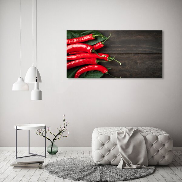 Foto obraz na plátně do obýváku Chilli papričky oc-68584062