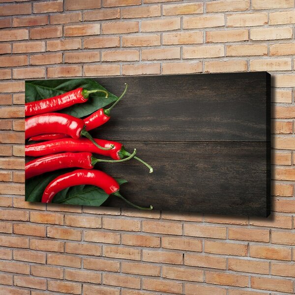 Foto obraz na plátně do obýváku Chilli papričky oc-68584062