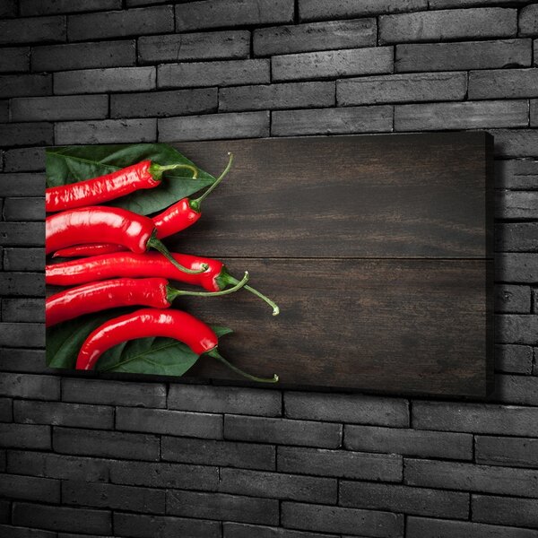 Foto obraz na plátně do obýváku Chilli papričky oc-68584062