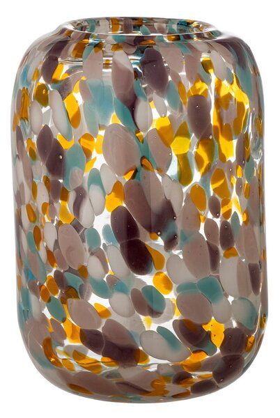 Skleněná ručně vyrobená váza (výška 18 cm) Vidia – Bloomingville