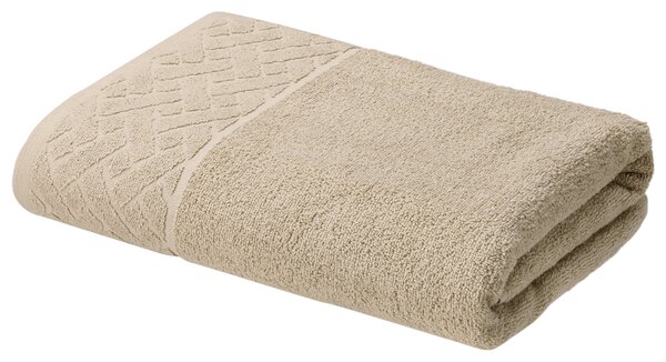 Livarno® Froté osuška, 70 x 140 cm, 450 g/m2 (béžová) (100401050004)