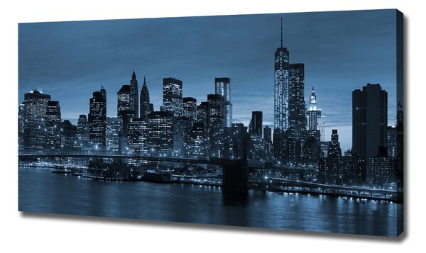 Foto obraz canvas New York noc oc-68675791