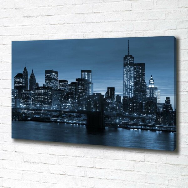 Foto obraz canvas New York noc oc-68675791