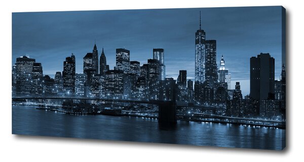 Foto obraz canvas New York noc oc-68675791