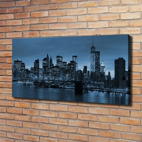 Foto obraz canvas New York noc oc-68675791