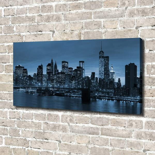 Foto obraz canvas New York noc oc-68675791