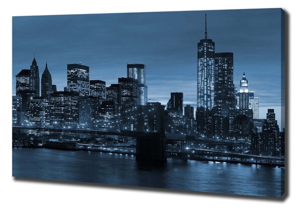 Foto obraz canvas New York noc oc-68675791