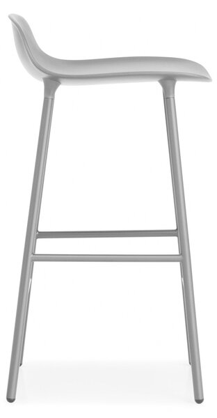 Normann Copenhagen designové barové židle Form Barstool Steel (65 cm)