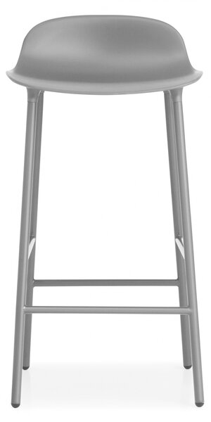 Normann Copenhagen designové barové židle Form Barstool Steel (65 cm)