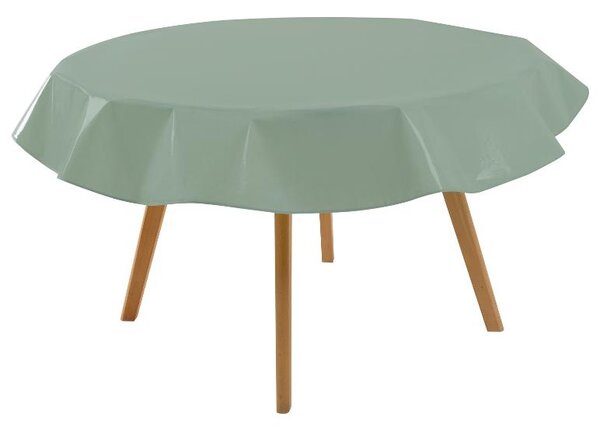 Livarno® Omyvatelný ubrus (kulatý, Ø 160 cm, zelená) (100401209004)