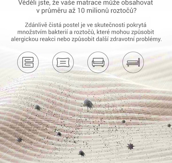 TESLA LifeStar UV550 - ruční antibakteriální vysavač s UV‒C lampou