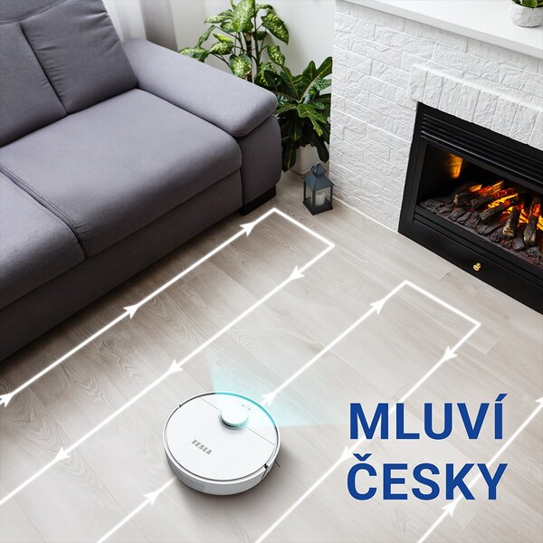 TESLA RoboStar iQ550 - laserový robotický vysavač