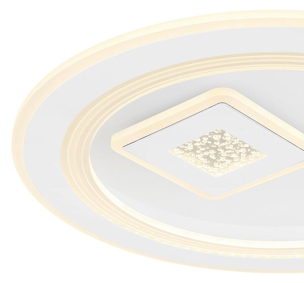 STROPNÍ LED SVÍTIDLO, 46,6/7,4 cm Globo - Online Only svítidla, Online Only