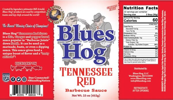 BBQ omáčka Blues Hog - Tennessee Red