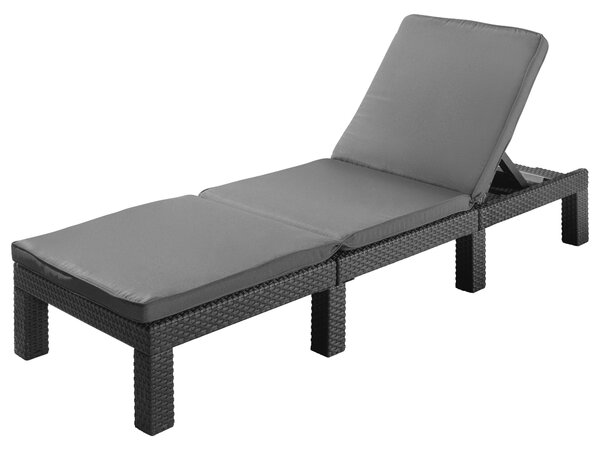 Livarno® Lehátko z umělého ratanu (100404494)